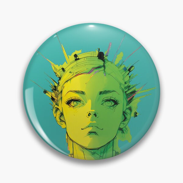 Item preview,  Cyberspace Girl Green designed and sold by Jin-Ai.