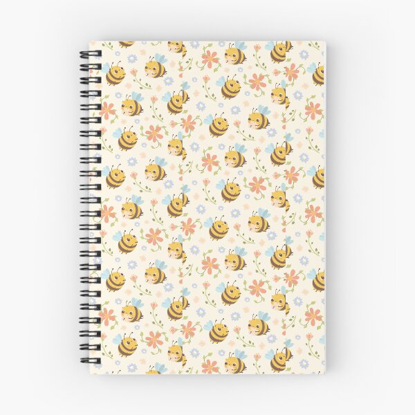 Item preview, "Blooming Bees: Seamless Flowers and Bees Pattern" designed and sold by hjian8219.