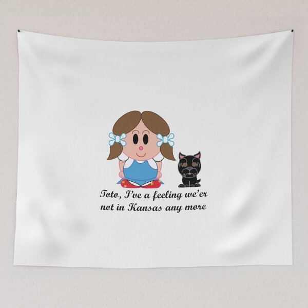Item preview, Dorothy - Toto, I've a feeling we're not in Kansas any more designed and sold by Clockwork-Owl.