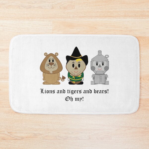 Item preview, Wizard of Oz - Lions and Tigers and Bears! Oh my! designed and sold by Clockwork-Owl.
