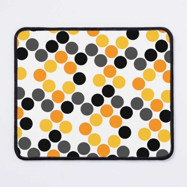 Item preview, Warm Colored Halloween Dots Repeating Autumn Circle Pattern designed and sold by Alchemy-A-La-G.