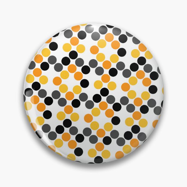 Item preview, Warm Colored Halloween Dots Repeating Autumn Circle Pattern designed and sold by Alchemy-A-La-G.