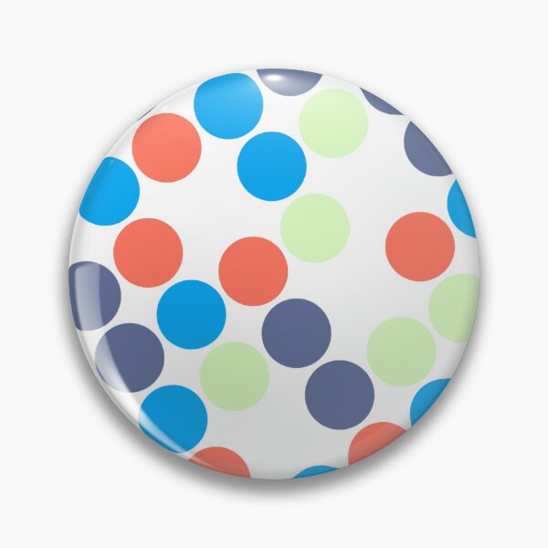 Item preview, Cool Color Dots Repeating Seamless Circle Pattern Design designed and sold by Alchemy-A-La-G.