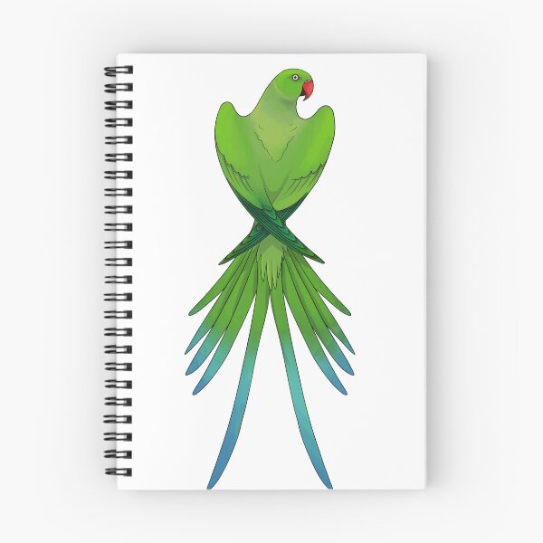 Item preview, Green Female Indian Ringneck designed and sold by BourkiiBoutique.