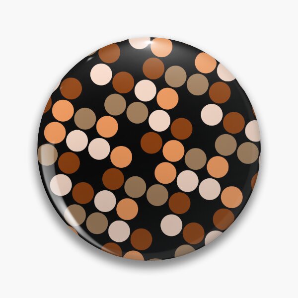 Item preview, Skin Pigment Shades Dots Repeating Seamless Circle Pattern  designed and sold by Alchemy-A-La-G.