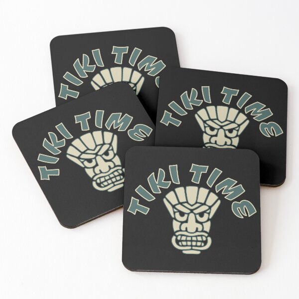 Item preview,  Tiki Time  designed and sold by Bad Signal Studios .