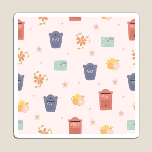 Item preview, "Mailboxes Galore: Seamless Pattern" designed and sold by hjian8219.