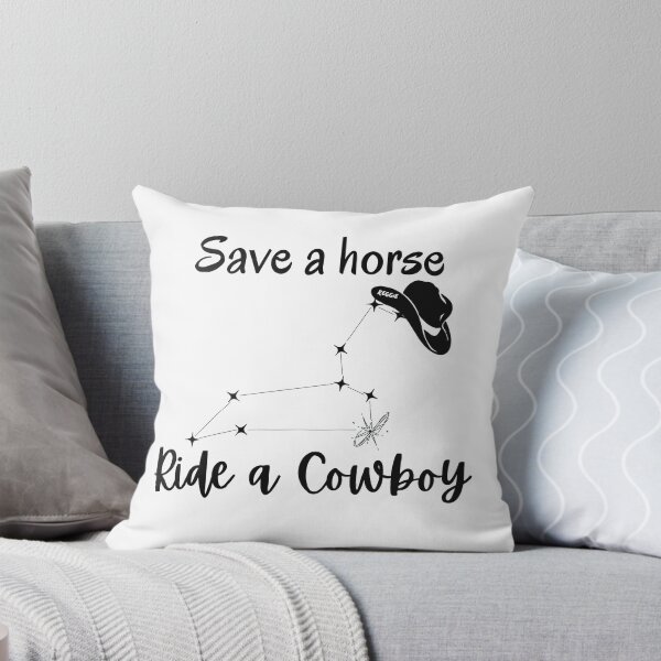 Item preview, Save a horse, ride a cowboy - Regulus Black designed and sold by littleblueart.
