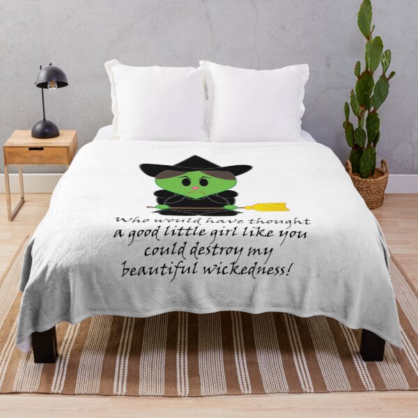Item preview, Wicked Witch of the West - Who would have thought a good little girl like you could destroy my beautiful wickedness! designed and sold by Clockwork-Owl.