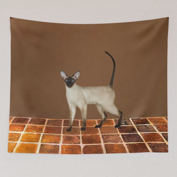Item preview, Siamese Pointed Cat designed and sold by ontological.