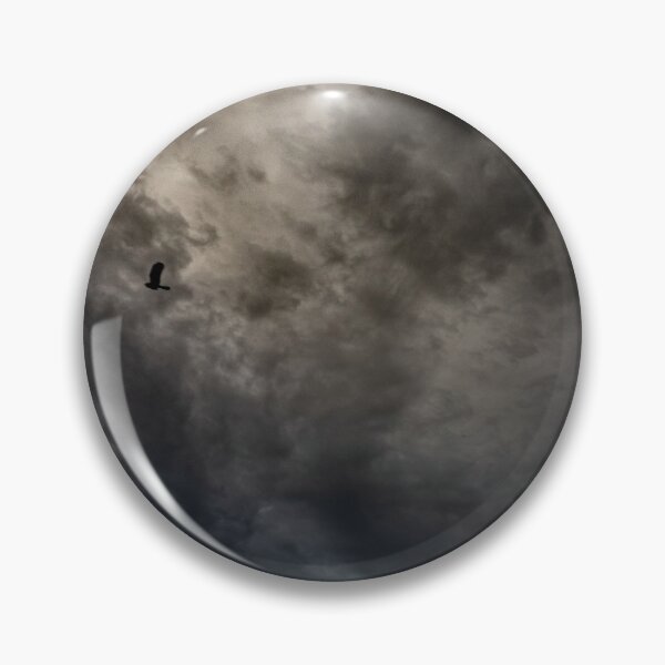 Item preview, bird in stormy sky at sunset designed and sold by ricobarinas.