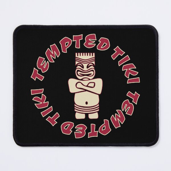 Item preview, Tempted Tiki designed and sold by Bad Signal Studios .