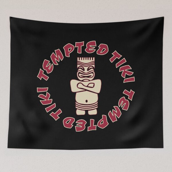 Item preview,  Tempted Tiki designed and sold by Bad Signal Studios .