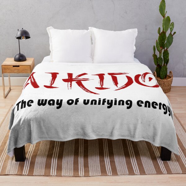 Item preview, Aikido The Way Of Unifying Energy WHT designed and sold by LuizSilva1983.