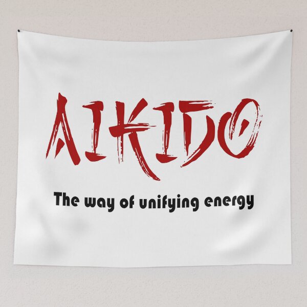 Item preview, Aikido The Way Of Unifying Energy WHT designed and sold by LuizSilva1983.