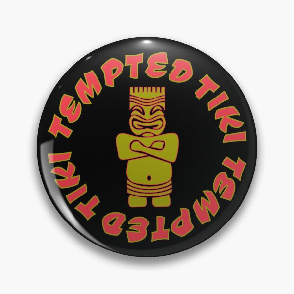 Item preview, Tempted Tiki designed and sold by Bad Signal Studios .
