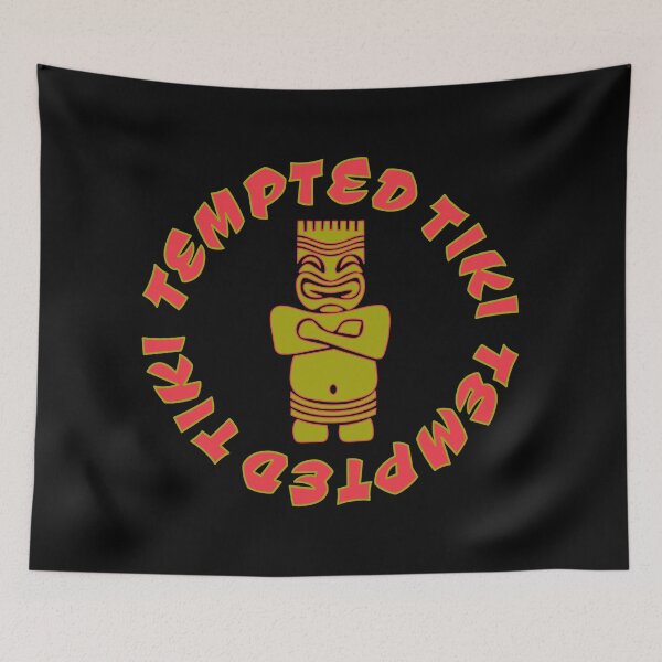 Item preview, Tempted Tiki designed and sold by Bad Signal Studios .