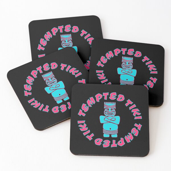 Item preview, Tempted Tiki designed and sold by Bad Signal Studios .