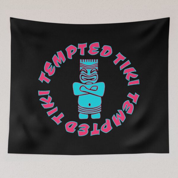 Item preview, Tempted Tiki designed and sold by Bad Signal Studios .