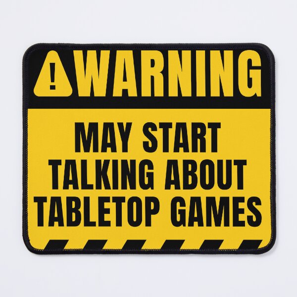 Item preview, May Start Talking About Tabletop Games designed and sold by MaryAller.