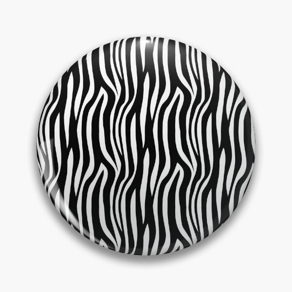 Item preview, Zebra Black White Print Pattern Neutral Retro designed and sold by VioletsnPansies.