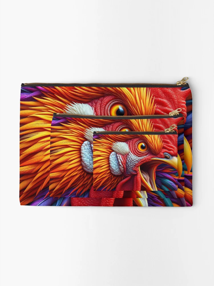 Thumbnail 2 of 4, Zipper Pouch, Angry Roster designed and sold by connie campbell.