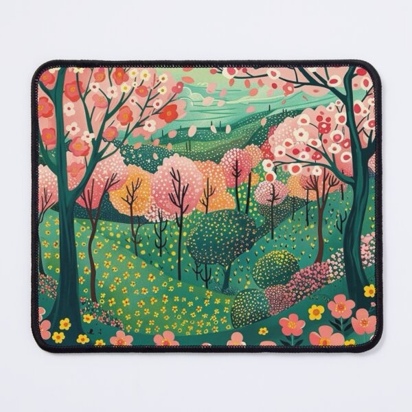 Item preview, Flower tree forest scene designed and sold by PaperieJennifer.