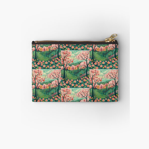 Item preview, Flower tree forest scene designed and sold by PaperieJennifer.
