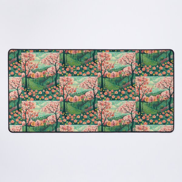 Item preview, Flower tree forest scene designed and sold by PaperieJennifer.