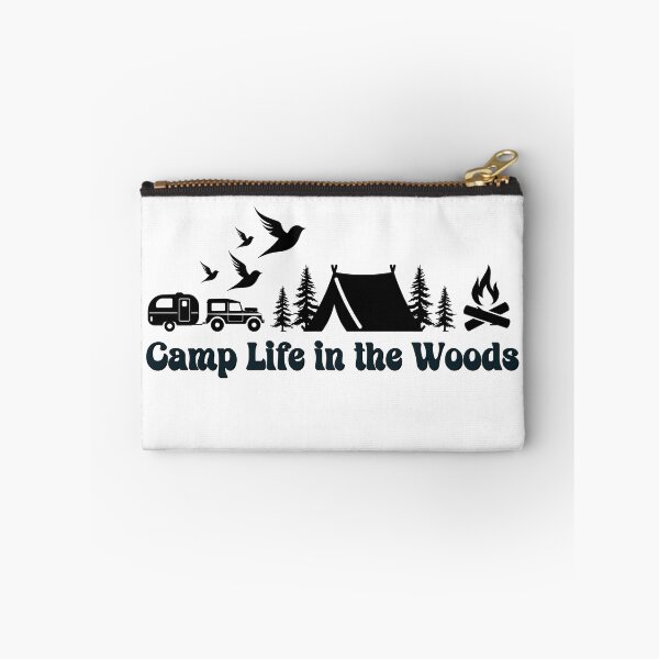 Item preview, Camp Life In the Woods Retro Vintage, Campers Dark Design designed and sold by Raise2Shine.