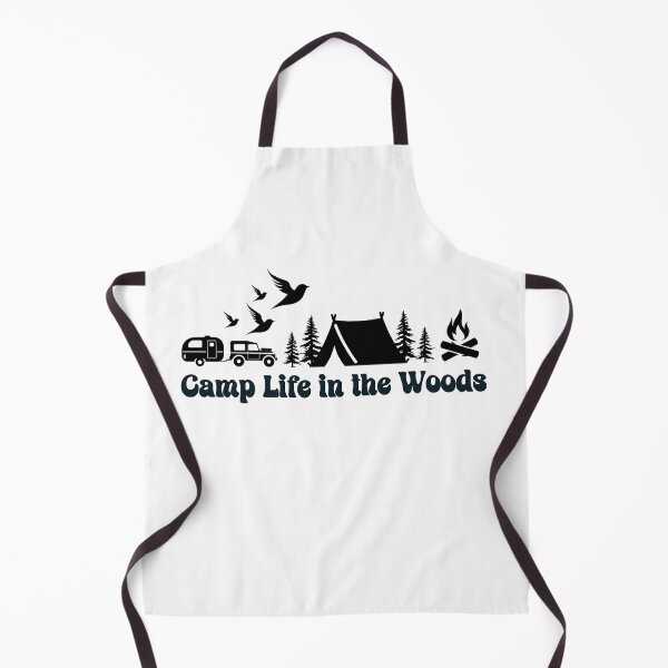 Item preview, Camp Life In the Woods Retro Vintage, Campers Dark Design designed and sold by Raise2Shine.