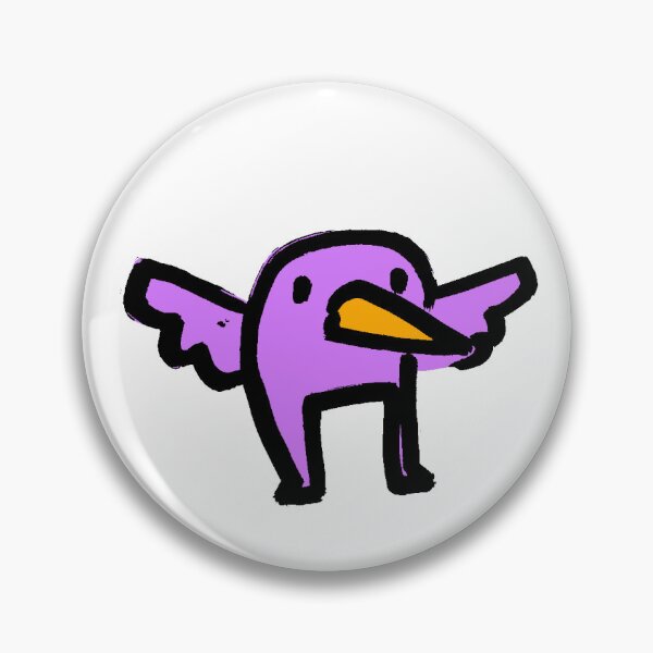 Item preview, Birdby (purple) designed and sold by AceOfRabbits.