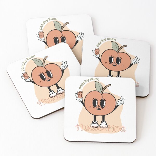 Item preview, Peachy Keen Fluoxetine designed and sold by AvidReads.