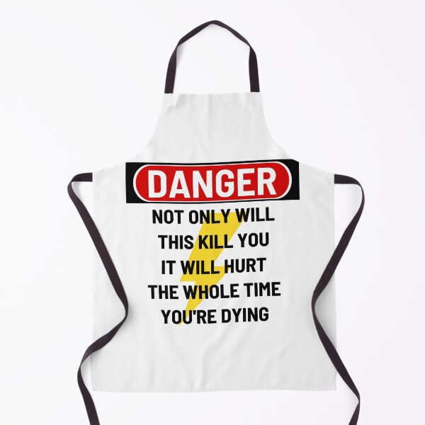 Item preview, Danger: It Will Hurt the Whole Time You're Dying designed and sold by nbcryptid.