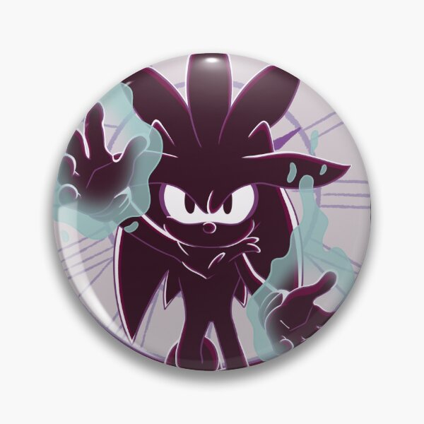 Item preview, Silver The Hedgehog fortune card designed and sold by somehowbloom00.