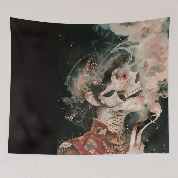 Item preview, Skeleton Lady Smoke designed and sold by KERaney.