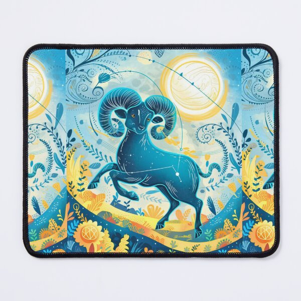 Artikelvorschau, Widder-Astrologie. Mond im Widder, Sternzeichen, Widder-Symbol entworfen und verkauft von ZodiacWonders.
