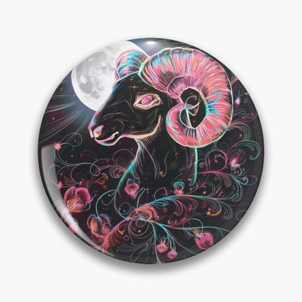 Item preview, Aries Astrology. Moon in Aries, Zodiac sign, Aries symbol designed and sold by ZodiacWonders.