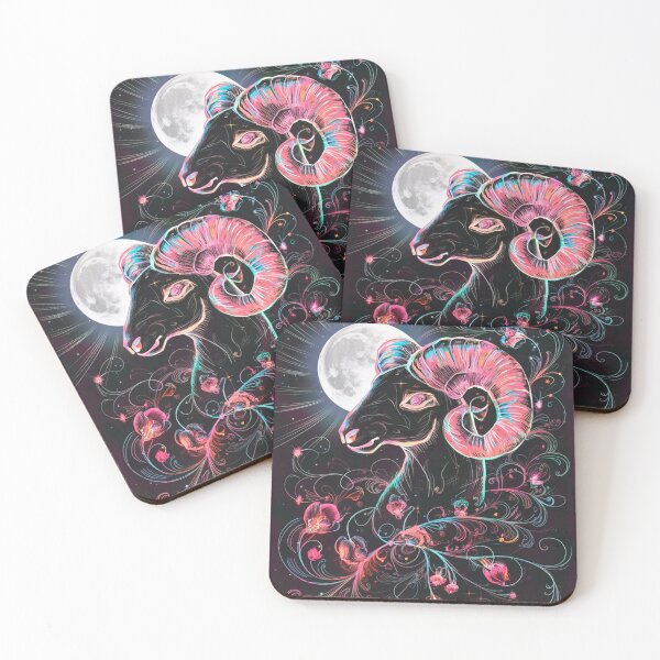 Item preview, Aries Astrology. Moon in Aries, Zodiac sign, Aries symbol designed and sold by ZodiacWonders.