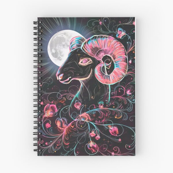 Item preview, Aries Astrology. Moon in Aries, Zodiac sign, Aries symbol designed and sold by ZodiacWonders.