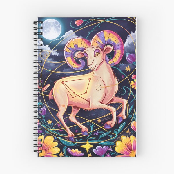 Item preview, Aries Astrology. Moon in Aries, Zodiac sign, Aries symbol designed and sold by ZodiacWonders.