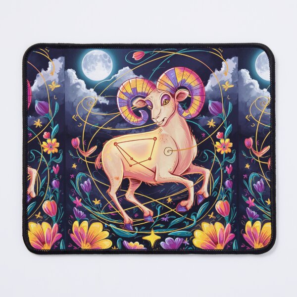 Item preview, Aries Astrology. Moon in Aries, Zodiac sign, Aries symbol designed and sold by ZodiacWonders.