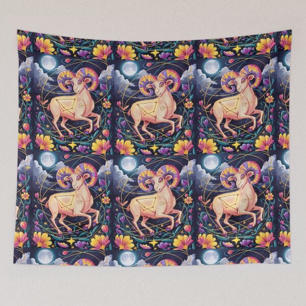 Item preview, Aries Astrology. Moon in Aries, Zodiac sign, Aries symbol designed and sold by ZodiacWonders.