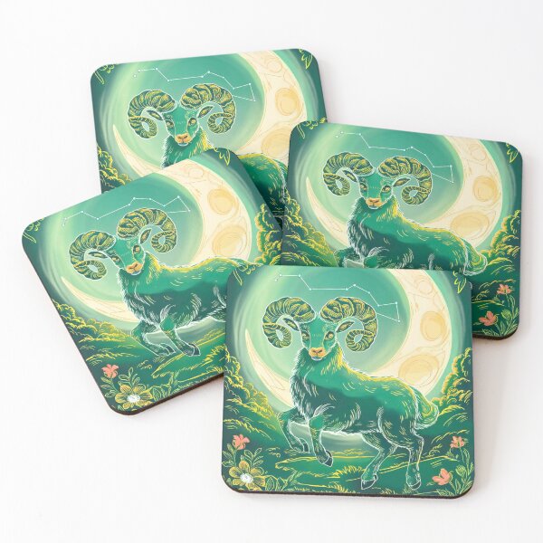 Item preview, Aries Astrology. Moon in Aries, Zodiac sign, Aries symbol designed and sold by ZodiacWonders.