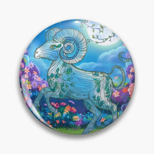 Item preview, Aries Astrology. Moon in Aries, Zodiac sign, Aries symbol designed and sold by ZodiacWonders.