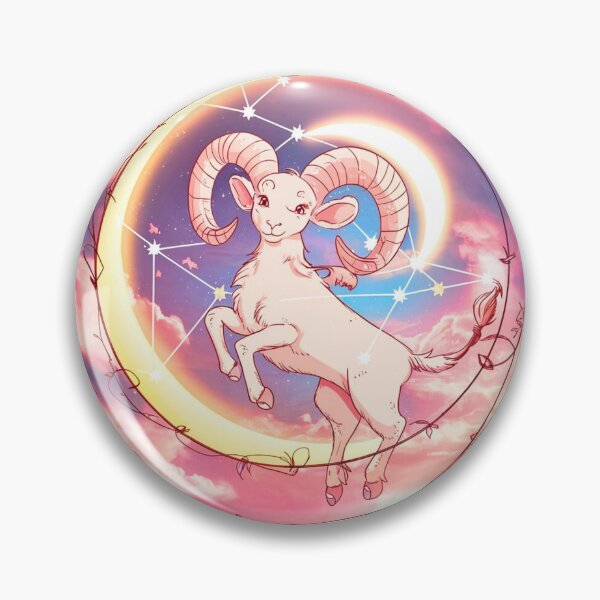 Artikelvorschau, Widder-Astrologie. Mond im Widder, Sternzeichen, Widder-Symbol entworfen und verkauft von ZodiacWonders.