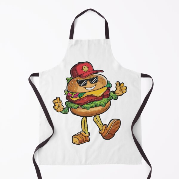 Item preview, Funny Hamburger Cheeseburger Funny Fast Food French Fries designed and sold by David1Ivan.