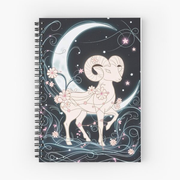 Artikelvorschau, Widder-Astrologie. Mond im Widder, Sternzeichen, Widder-Symbol entworfen und verkauft von ZodiacWonders.