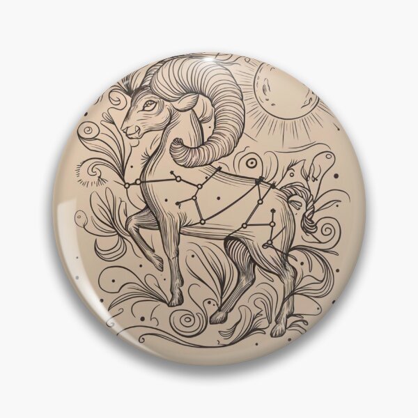 Artikelvorschau, Widder-Astrologie. Mond im Widder, Sternzeichen, Widder-Symbol entworfen und verkauft von ZodiacWonders.