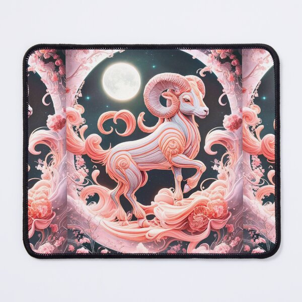 Item preview, Aries Astrology. Moon in Aries, Zodiac sign, Aries symbol designed and sold by ZodiacWonders.